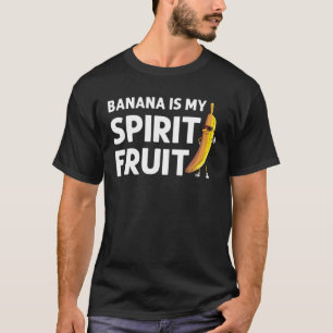 Funny Banana Geschenk Männer Frauen Frucht Eater L T-Shirt