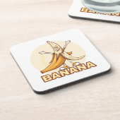 Funny Banana Getränkeuntersetzer (Linke Seite)