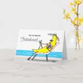 Funny Banana Muttertagskarte - Benutzerdefinierte Karte (Gelbe Blume)