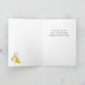 Funny Banana Muttertagskarte Karte (Innenseite)