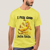 Funny banana peellart art T-Shirt (Vorderseite)