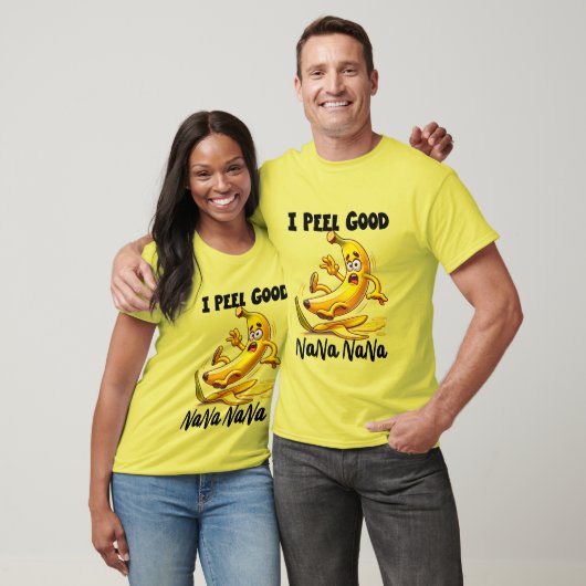 Funny banana peellart art T-Shirt (Unisex)