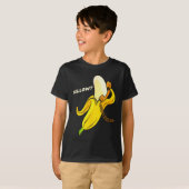 Funny Banana Phone - Yellow_ Hello_  T-Shirt (Vorne ganz)