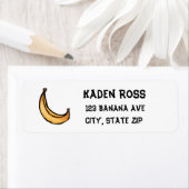 Funny Banana Rücksendeadresse (Insitu)