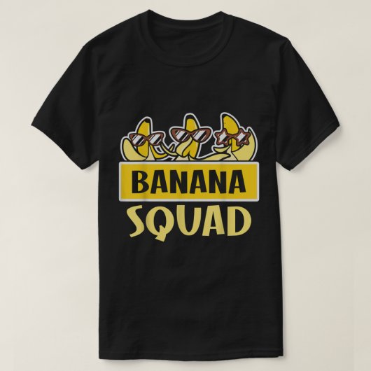 Funny BANANA SQUAD Shirt Das ist Bananen Halloween (Design vorne)
