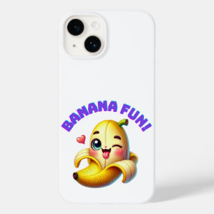 Funny Banana Winking Design for Fun and Playful Gi Case-Mate iPhone 14 Hülle
