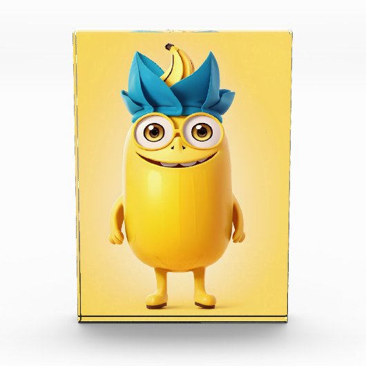 Funny Banane Fotoblock (Vorderseite)