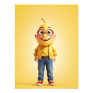 Funny Banane Fotodruck