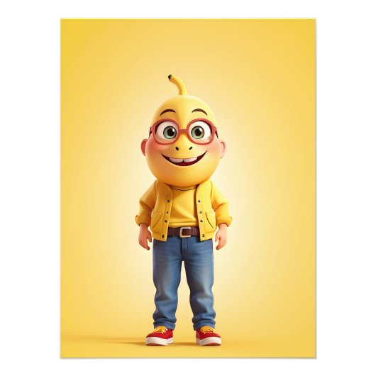 Funny Banane Fotodruck (Vorne)