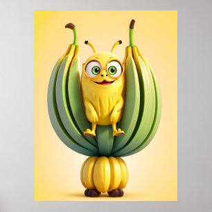 Funny Banane Poster