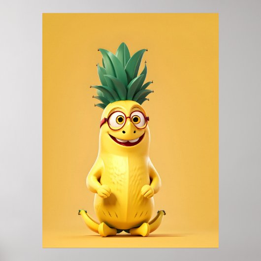 Funny Banane Poster (Vorne)