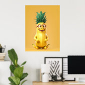 Funny Banane Poster (Heimbüro)
