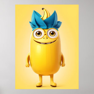 Funny Banane Poster
