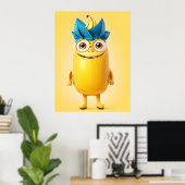 Funny Banane Poster (Heimbüro)