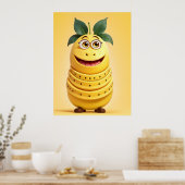 Funny Banane Poster (Küche)