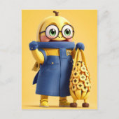 Funny Banane Postkarte (Vorderseite)