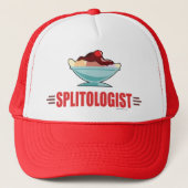 Funny Banane Split Truckerkappe (Vorderseite)