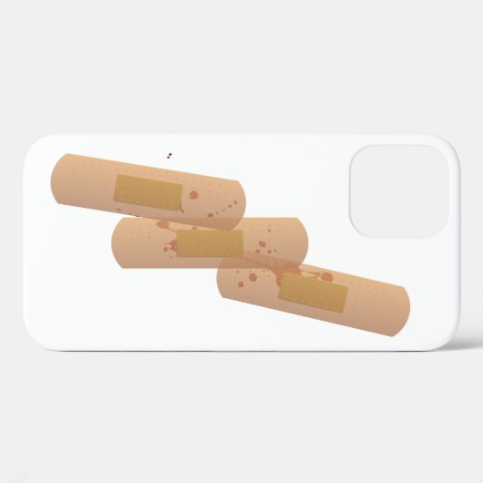 FUNNY Bandages Case-Mate iPhone Hülle (Rückseite (Horizontal))