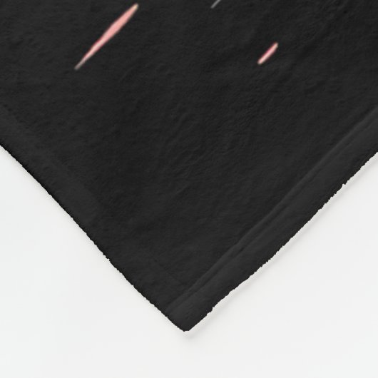 Funny Banjo Christmas Graphics Lights Lover Player Fleecedecke (Ecke)