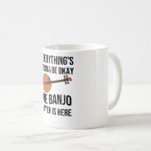 Funny Banjo Player Geschenke| Bluegras Kaffeetasse (VorderseiteRechts)