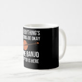 Funny Banjo Player Geschenke| Bluegras Kaffeetasse (VorderseiteRechts)