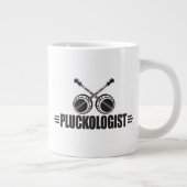 Funny Banjo Player Jumbo-Tasse (Rechts)