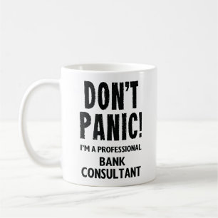 Funny Bank Consultant Coffee Tasse Geschenk