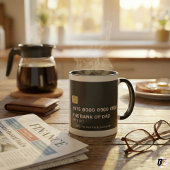 Funny Bank of Dad Credit Card Father's Day Gift Tasse