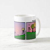 Funny Bank Robbery Stickman Tasse - 014 (VorderseiteRechts)