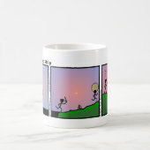 Funny Bank Robbery Stickman Tasse - 014 (Mittel)