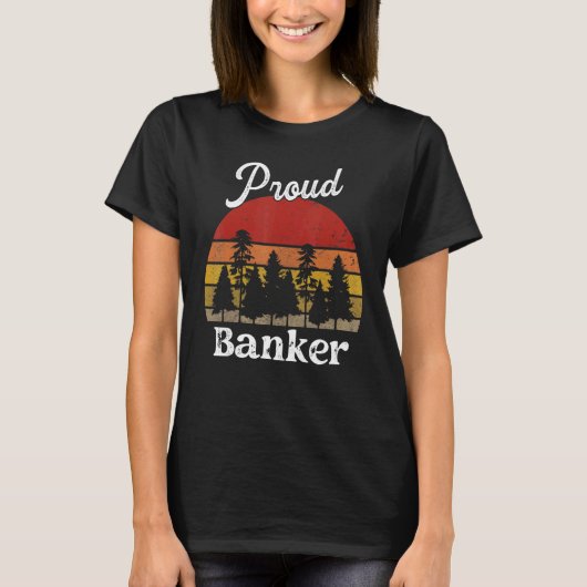 Funny Banker Shirts Job Title Professions (Vorderseite)