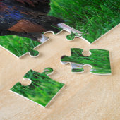Funny Bantam Rooster Custom Puzzle (Seite)