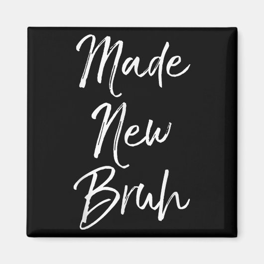 Funny Baptism Gift For Boys Salvation Quote Made N Magnet (Vorne)