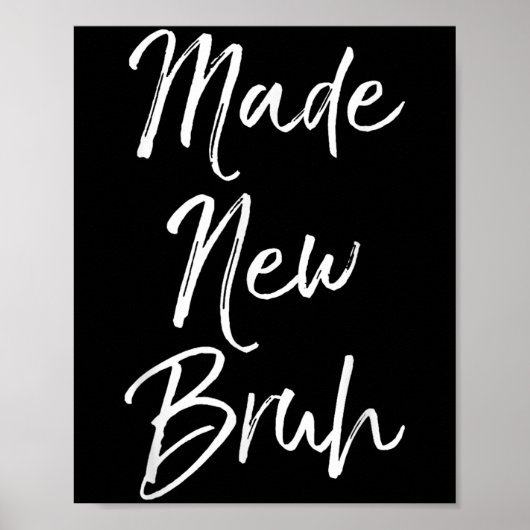 Funny Baptism Gift For Boys Salvation Quote Made N Poster (Vorne)