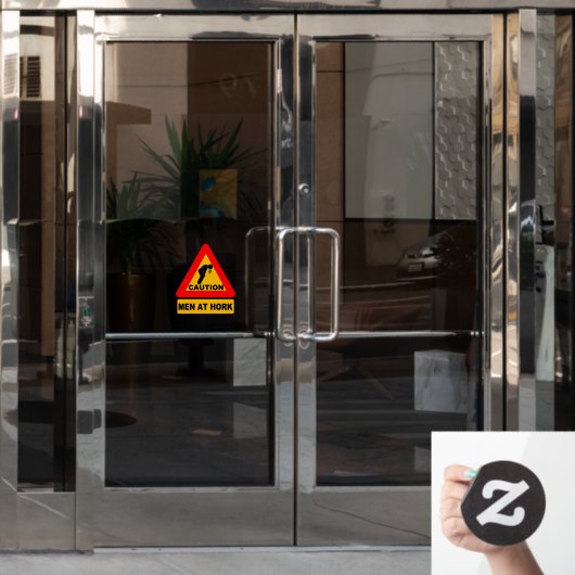 Funny Bar Sign Window Fensteraufkleber (Büro Tür)