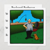 Funny Barbecue Einladung Spectickles (Vorne/Hinten)