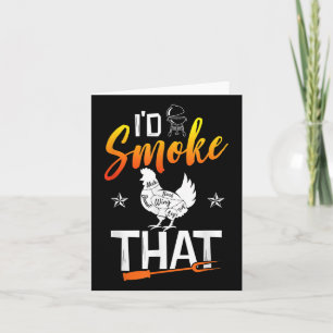 Funny Barbecue Hühnchen Grafische Frauen Männer Me Karte