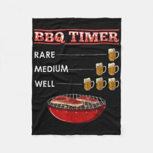 Funny Barbecue Lover Bier Betrunkenes trinken Gesc Fleecedecke