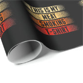 Funny Barbecue Meat Lover Grilling GRILLEN Geschenkpapier (Rolleneckpunkt)