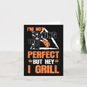 Funny Barbecue Pun Grillen Grillen Koch Zubehör B Karte