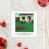 Funny Barbecue Spaß Napkins Serviette (Beispiel)