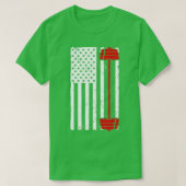 Funny Barbell Art für Männer Weibliche Weibliche F T-Shirt (Design vorne)