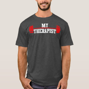 Funny Barbell Design für Männer Weibchengewichte T-Shirt