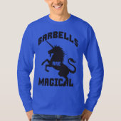 Funny Barbell Lifting Gym Spaß T-Shirt (Vorderseite)