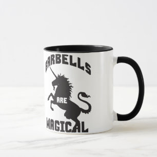 Funny Barbell Lifting Gym Spaß Tasse