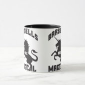 Funny Barbell Lifting Gym Spaß Tasse (Zentrum)