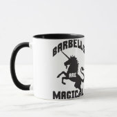 Funny Barbell Lifting Gym Spaß Tasse (Links)
