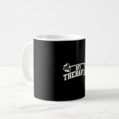 Funny Barbell Weight Lifting Gym Zitat Kaffeetasse (Vorderseite Links)