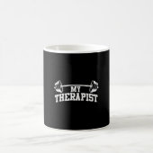 Funny Barbell Weight Lifting Gym Zitat Kaffeetasse (Mittel)