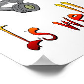 Funny Barbeque Design - Ist gut gemacht? Poster (Ecke)